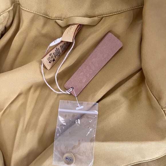 SKIMS Soft Lounge Long Sleeve Button Up Top XXS Topaz - Picture 3 of 3